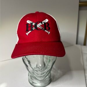 Vintage Youth Red and White New Era Baseball Cap